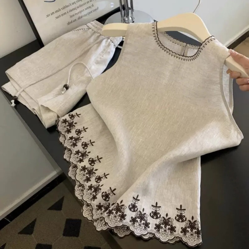Simple Old Money Style Cotton  - Sewing Vest review and price