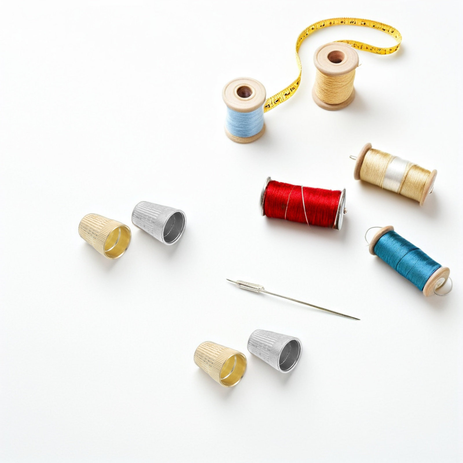 6Pcs Vintage Metal Sewing Thim - Sewing Thimble Metal review and price