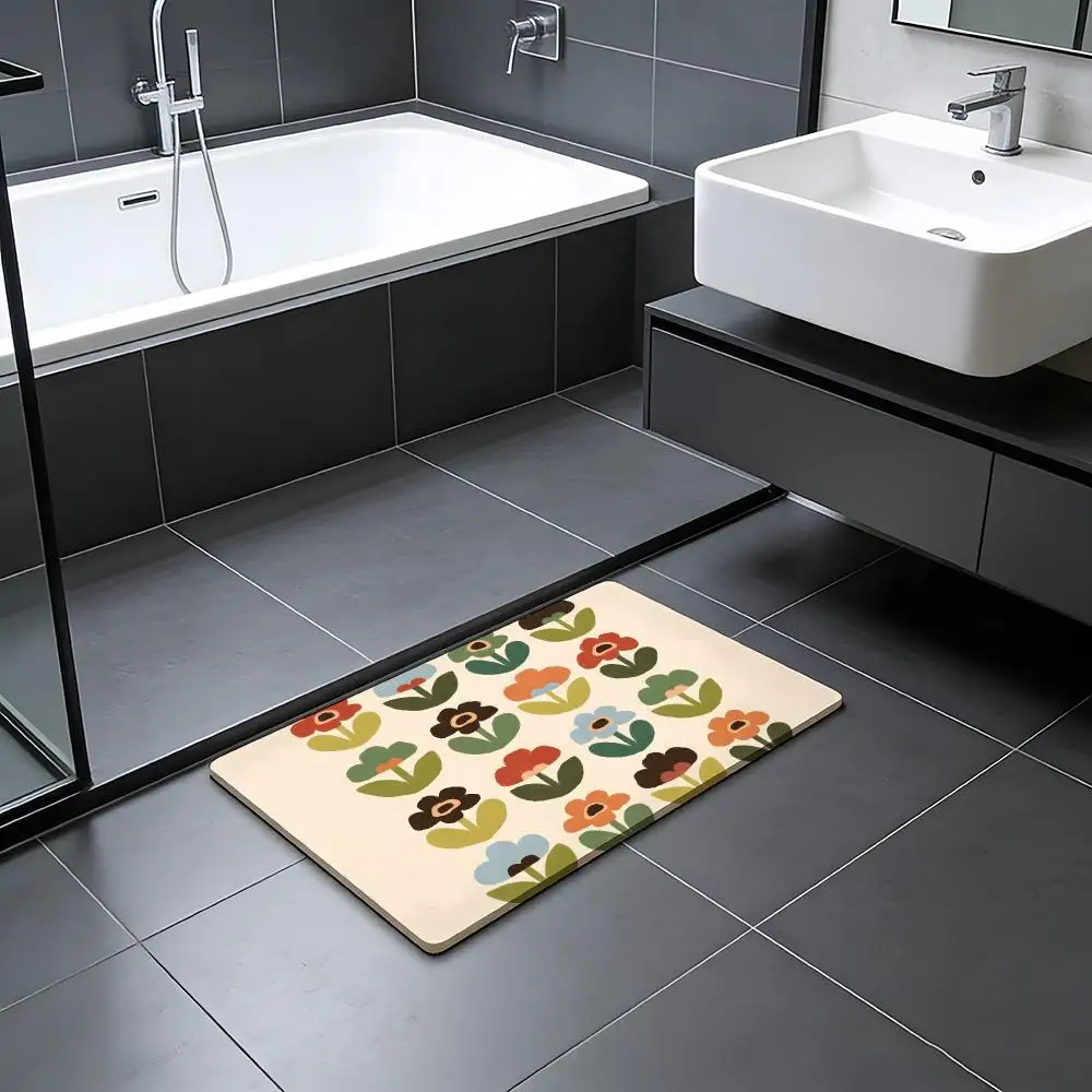 Retro Mid Century Modern Floor - Century Textile & Sewing Supply review and price