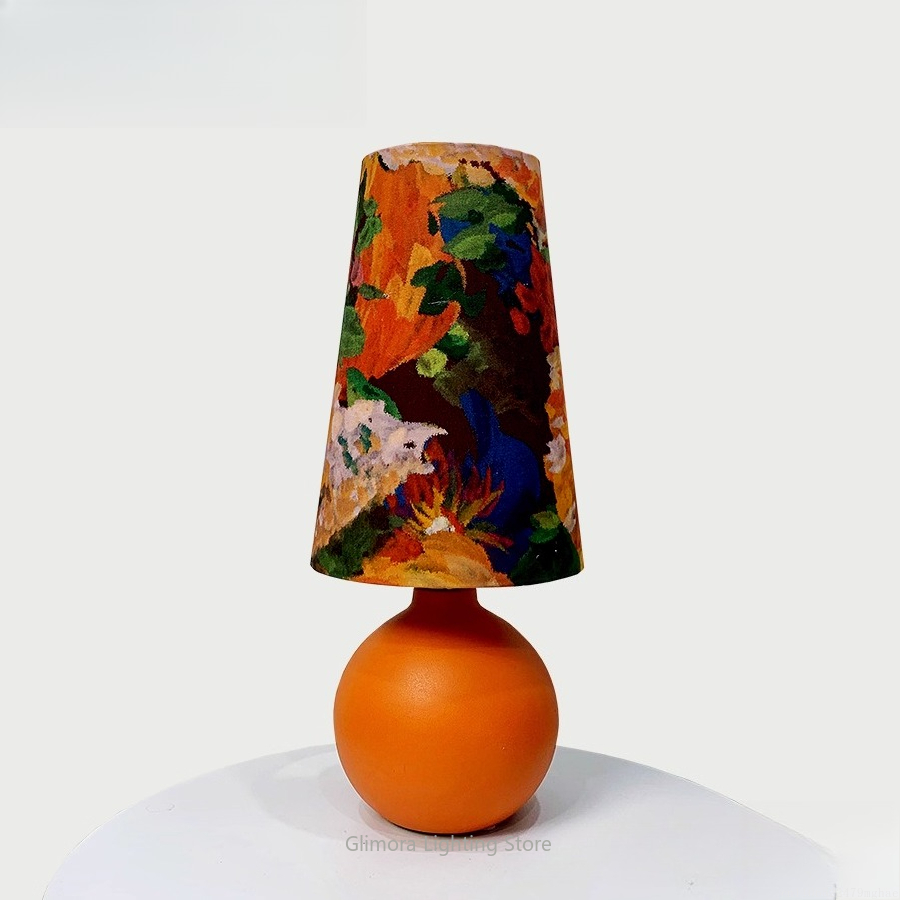 Orange Sphere Table Lamp: UK L - Century Textile & Sewing Supply review and price