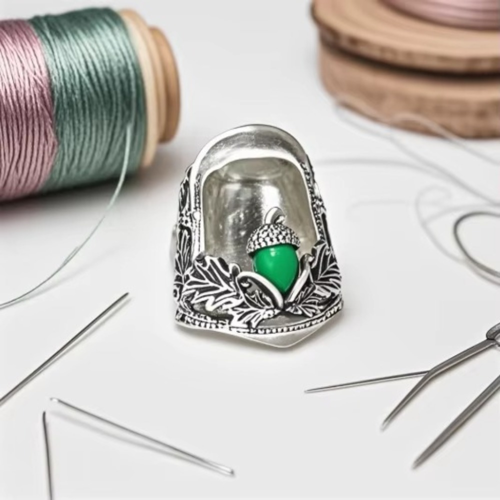 Metal Open Nail Acorn Thimble  - Sewing Thimble Metal review and price
