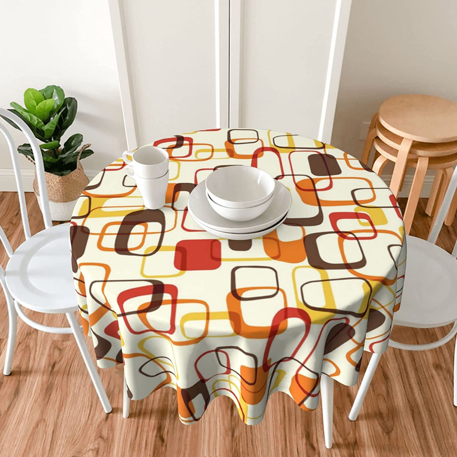 Retro Mid Century Geometric Ro - Century Textile & Sewing Supply review and price