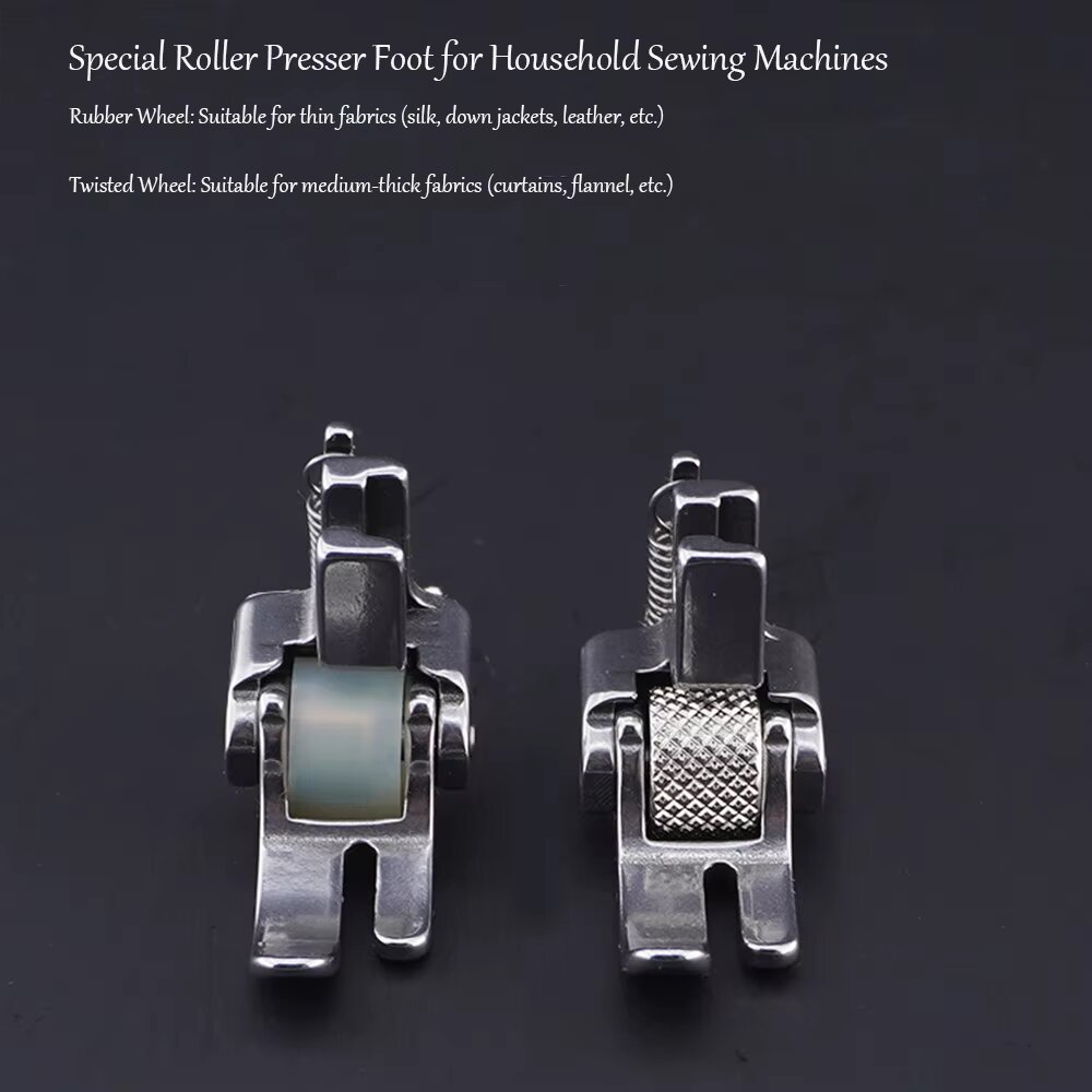 All Steel Roller Presser Foot  - Sewing Machine Fabric review and price