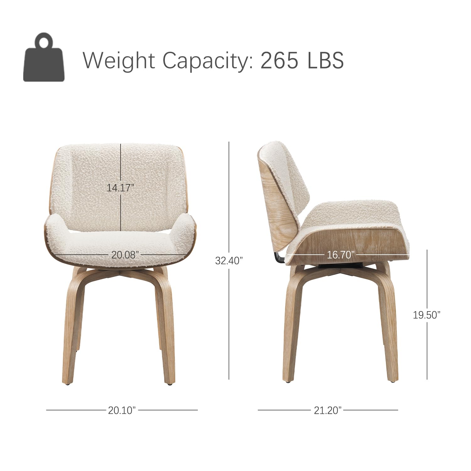 Swivel Dining Chair, Fabric Up - Century Textile & Sewing Supply review and price