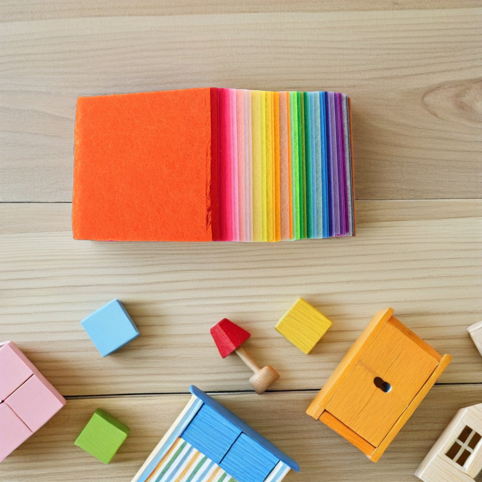 120Pcs Craft Felt Squares 10x1 - Is Sewing Textile Art review and price