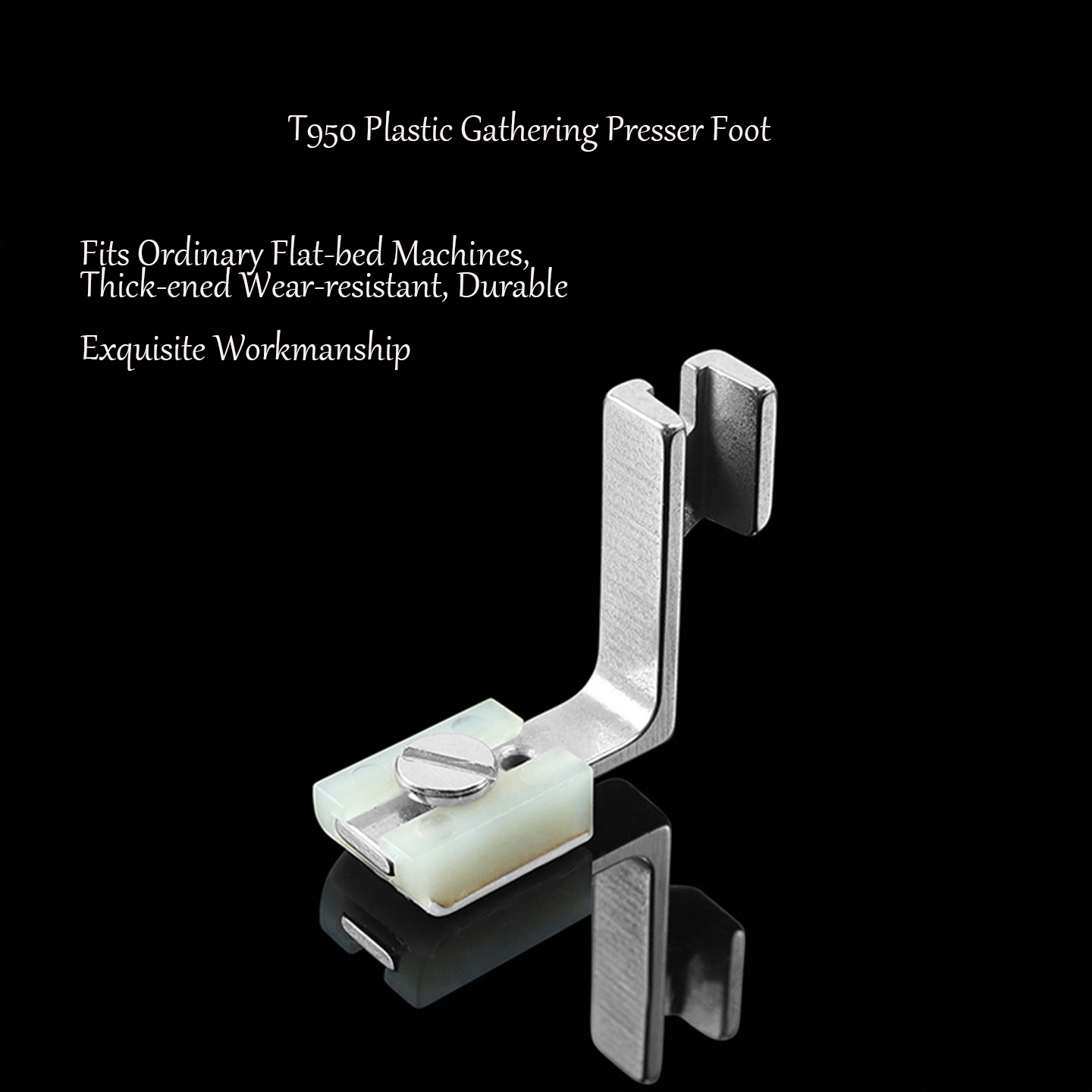 T950 Teflon Plastic Gathering  - Sewing Machine Fabric review and price