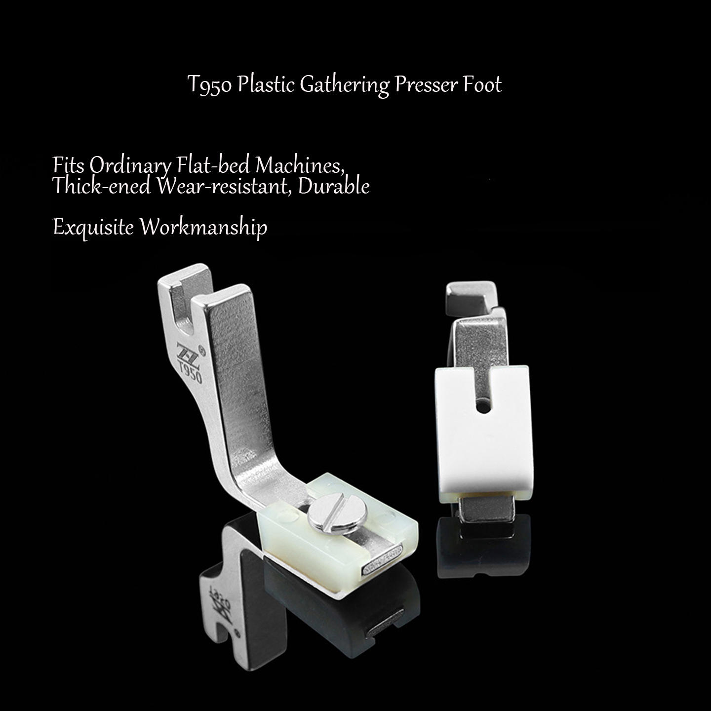 T950 Teflon Plastic Gathering  - Sewing Machine Fabric review and price