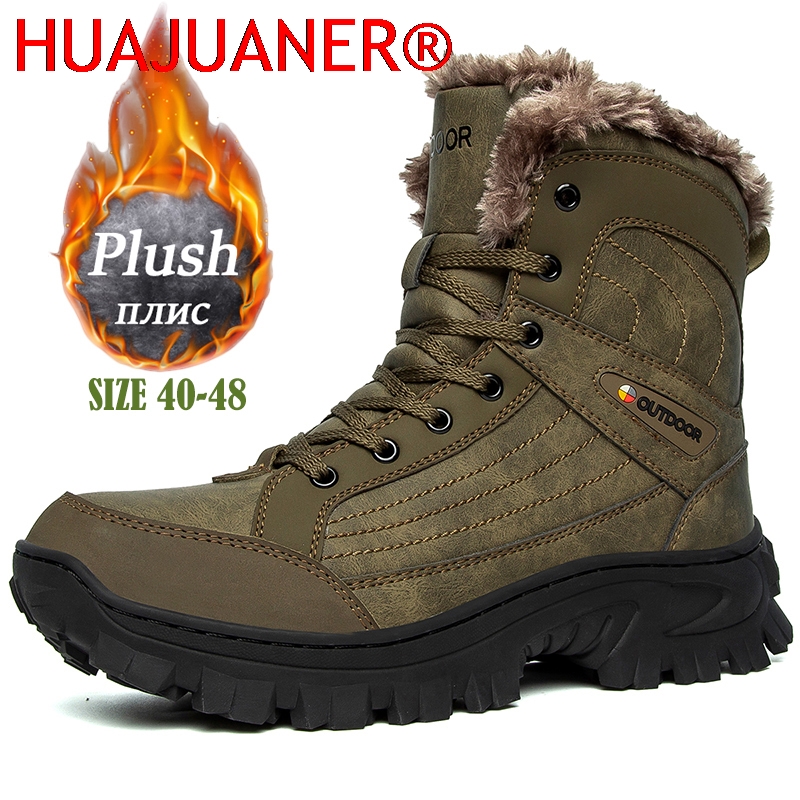 Men Winter Snow Boots Platform - Sewing Nylon review and price
