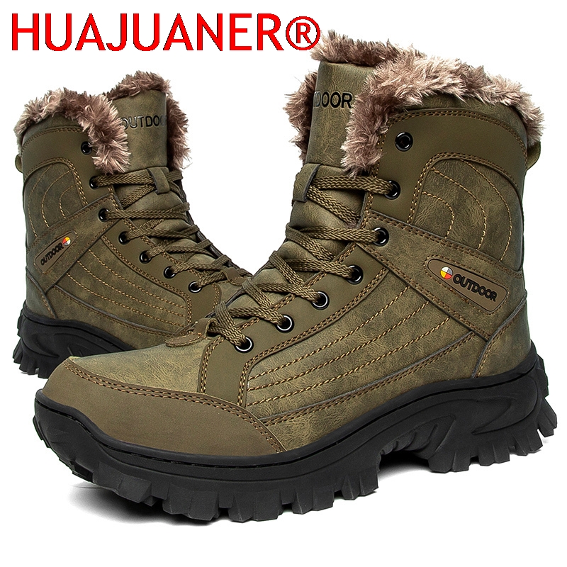 Men Winter Snow Boots Platform - Sewing Nylon review and price