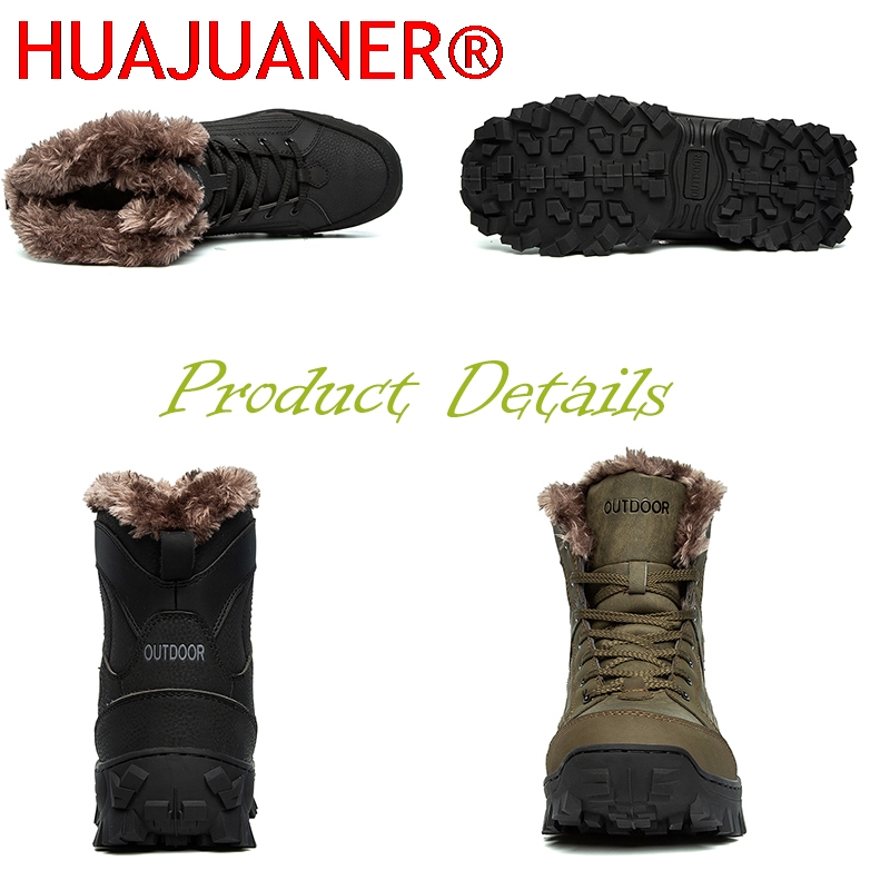 Men Winter Snow Boots Platform - Sewing Nylon review and price