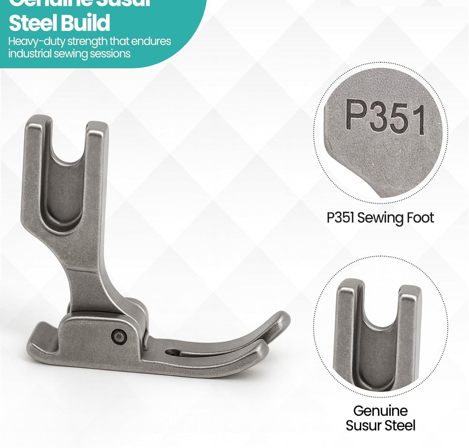 P351 Standard Presser Foot for - Sewing Machine Fabric review and price