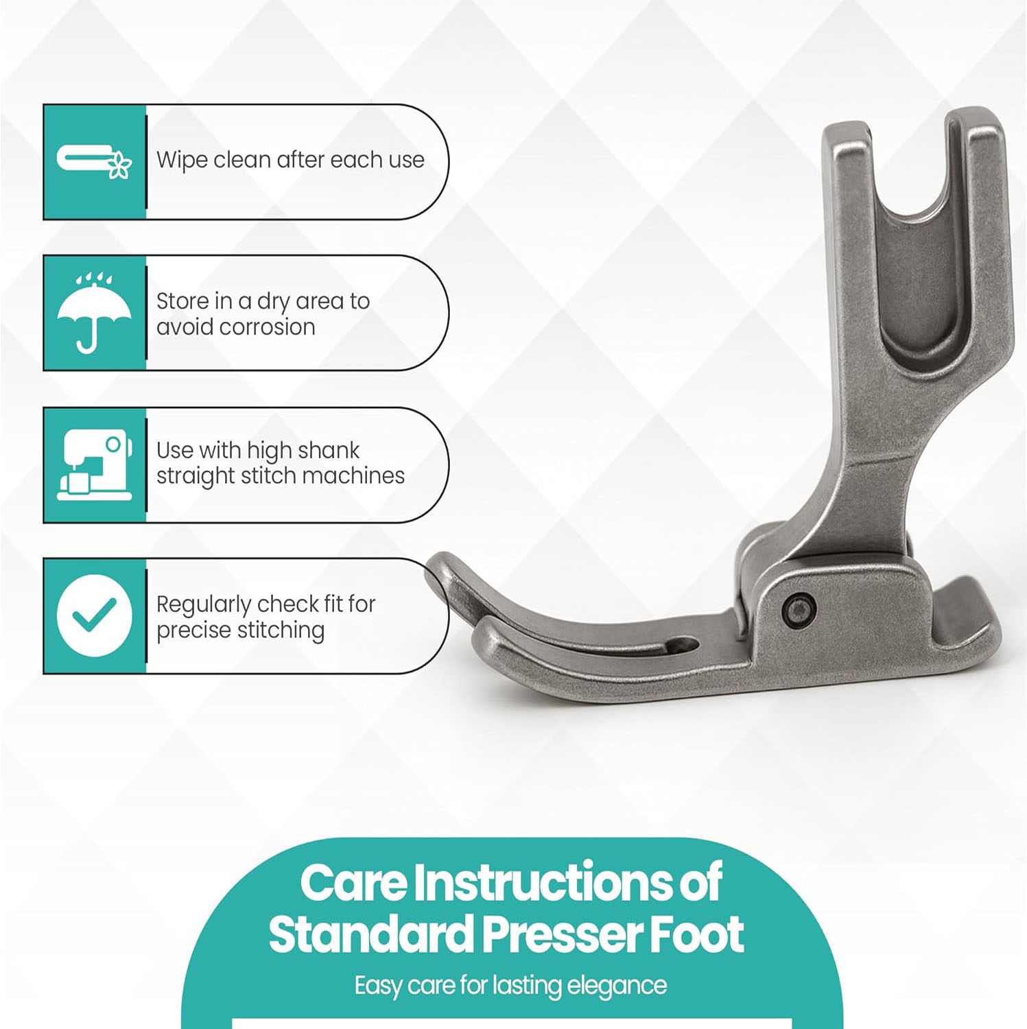 P351 Standard Presser Foot for - Sewing Machine Fabric review and price